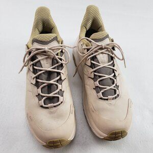 Hoka Kaha 2 Goretex Sneaker Mens 11.5 Tan Lace Up Trail Run Hike Waterproof Shoe